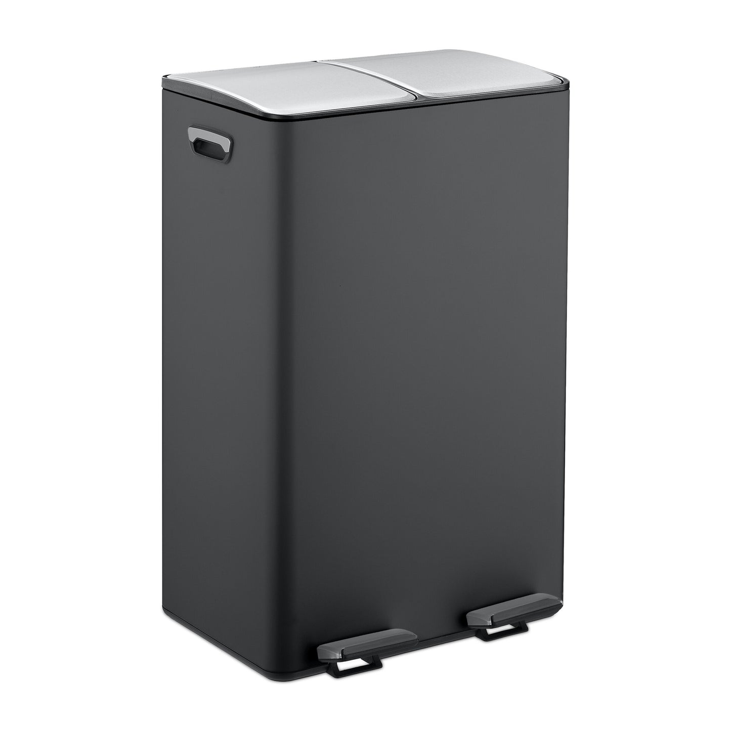 Dual Compartment Pedal Bin, 2x 30L Capacity