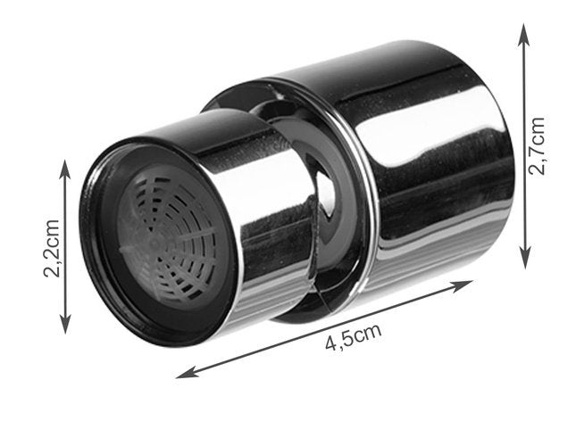 Dual-function aerator with a joint