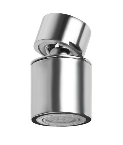 Dual-function aerator with a joint