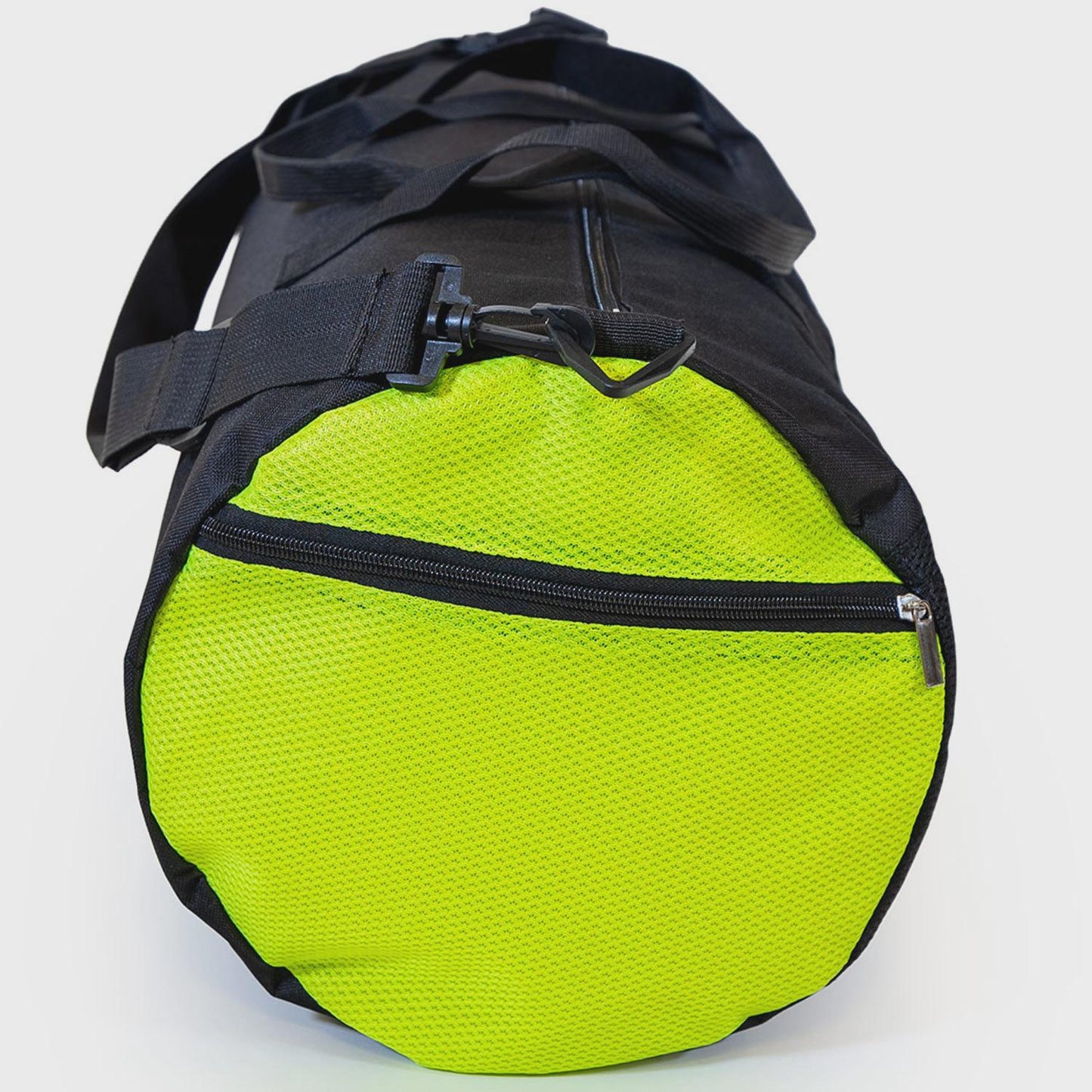 Duffel Bag 50x25 cm Black/Yellow, Durable Travel Gym Bag