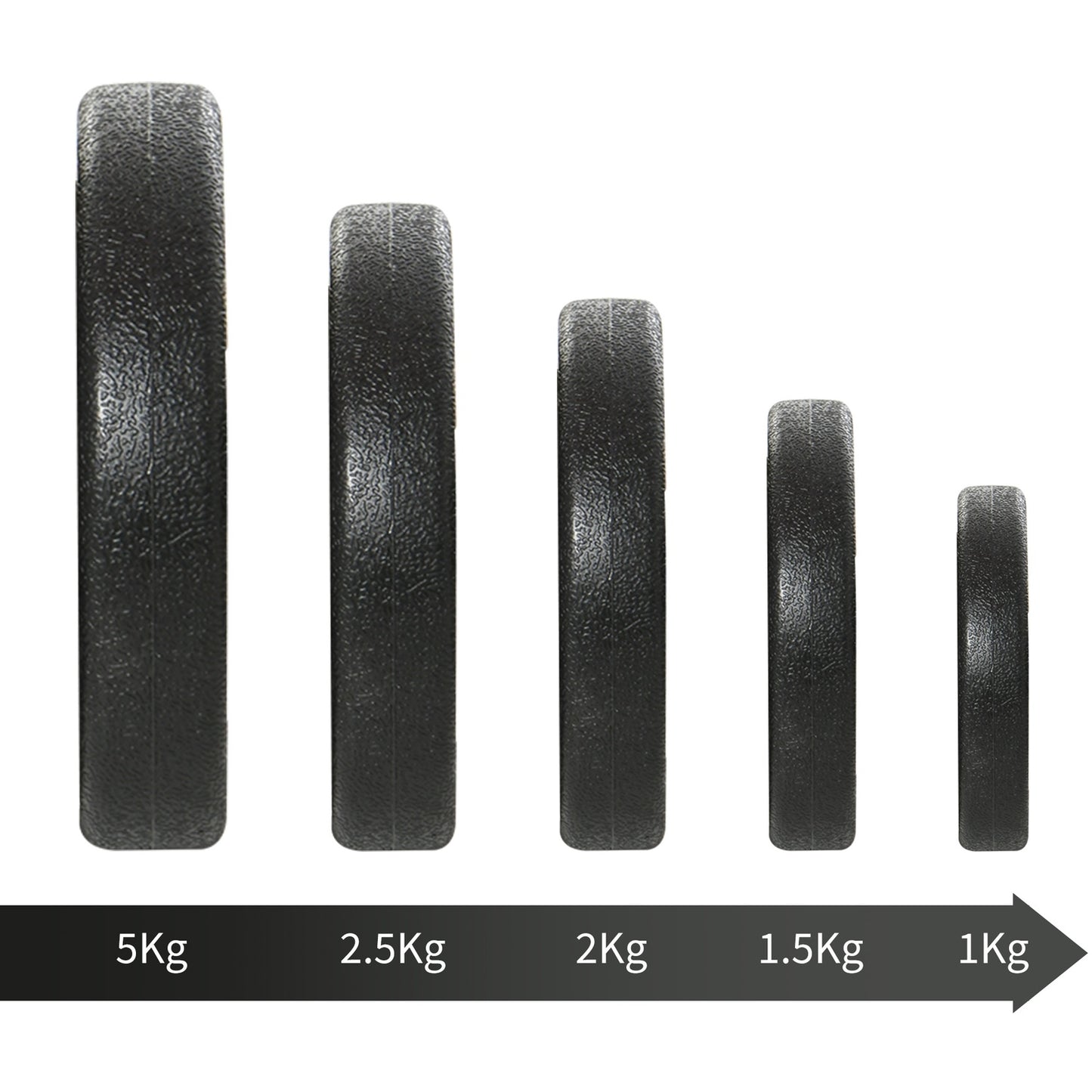 30 kg dumbbell set in steel, strength training for home and gym