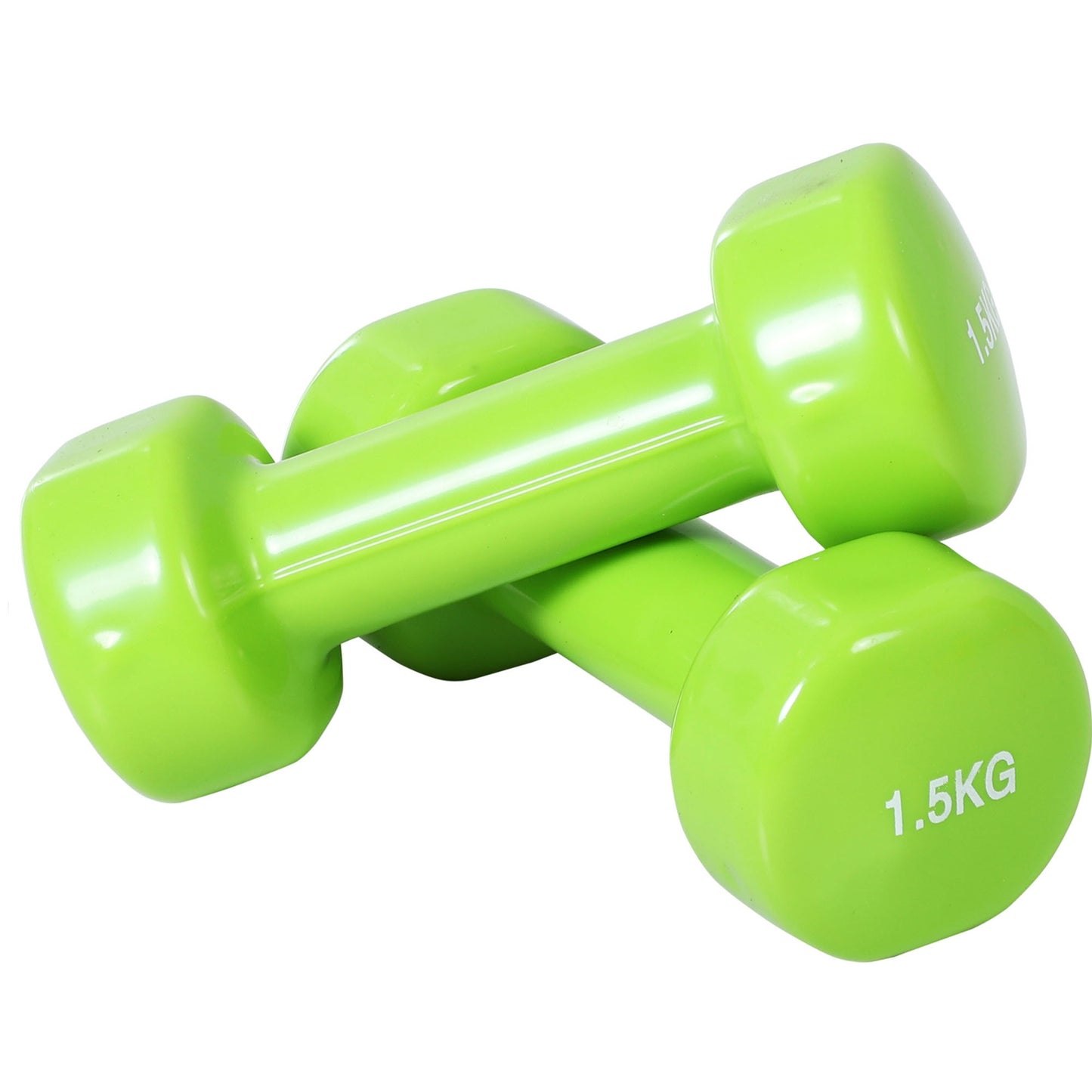 Portable dumbbell set with case, 4 pairs, 1-2 kg