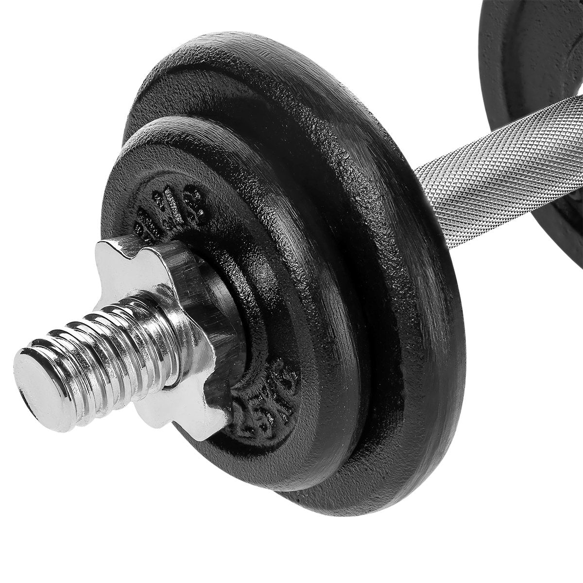 Dumbbell Set with Suitcase, 20kg Adjustable Plates