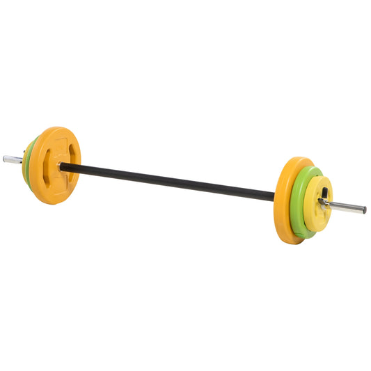 20kg Cast Iron Dumbbell Set, Non-Slip Handle