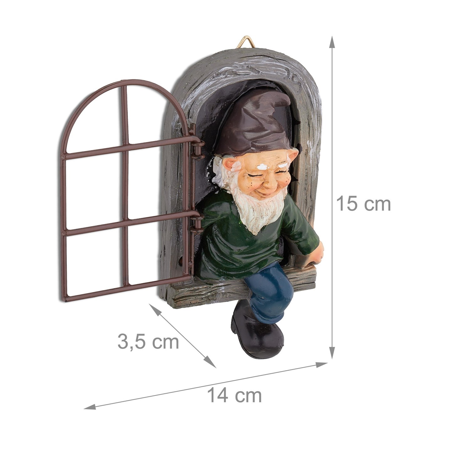 Dwarf with window