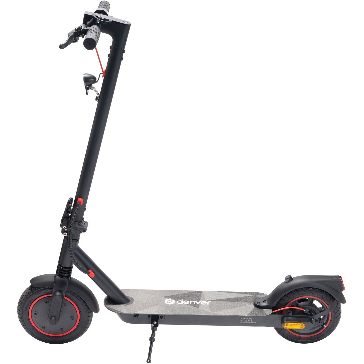 E-Scooter 450W, 20km/h, 10"" Wheels, Foldable, Black