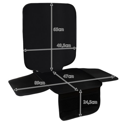 Eco-leather car seat mat 24572