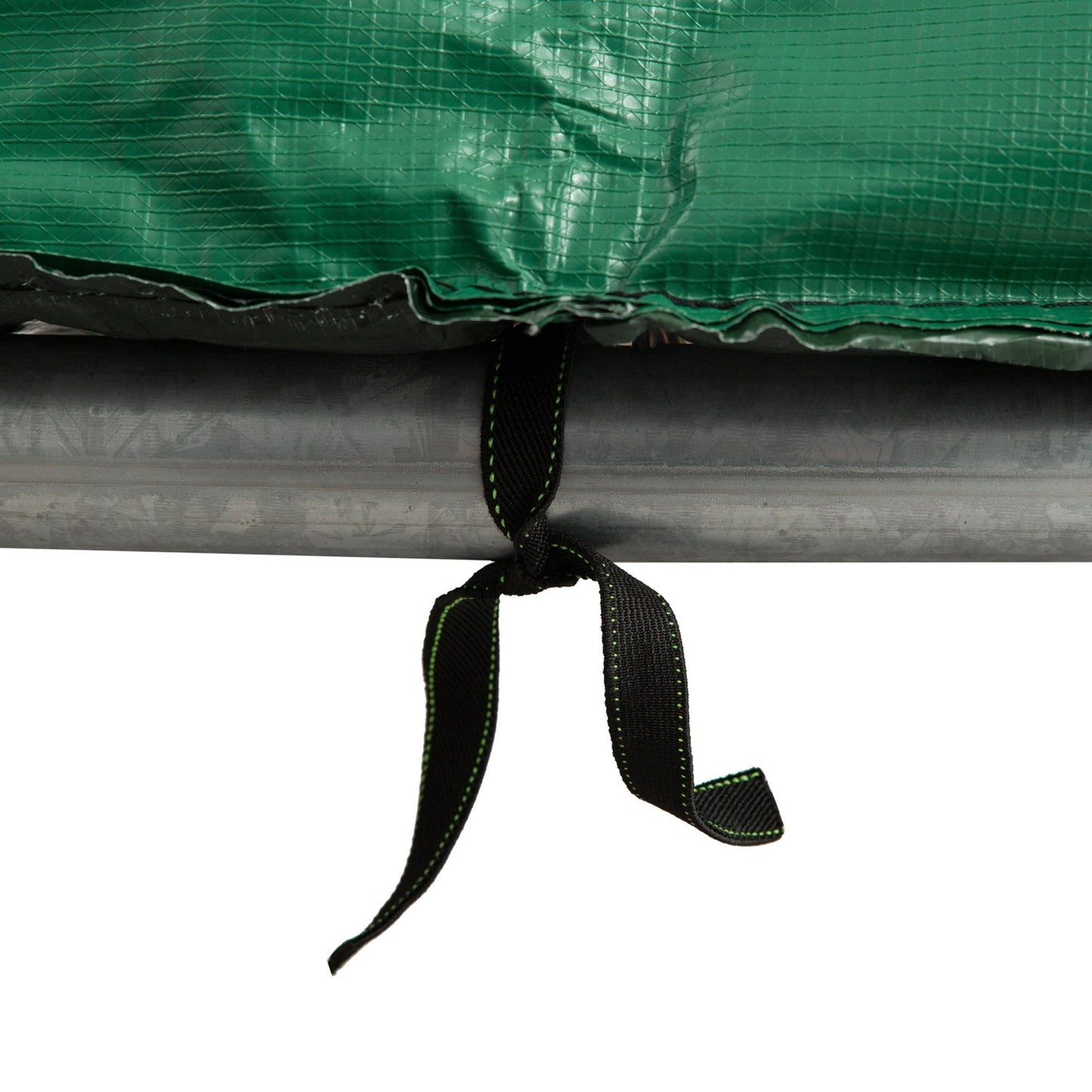 Trampoline edge protection, 244 Cm, weatherproof green PVC