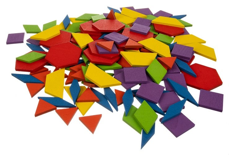 Educational puzzle - geometric figures