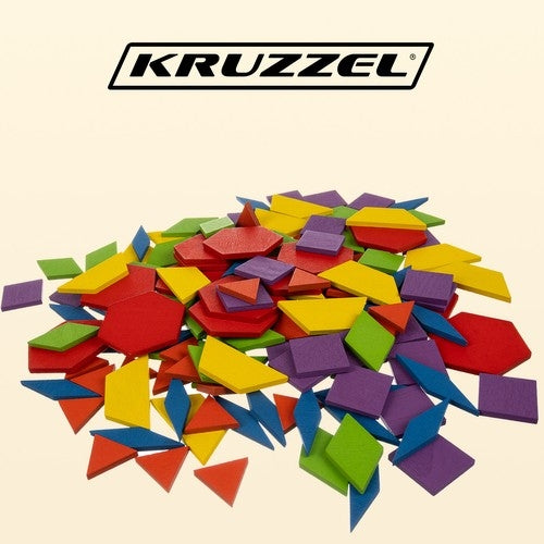 Educational puzzle - geometric figures