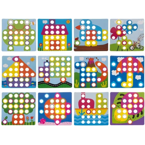 Educational puzzle - mosaic 23453