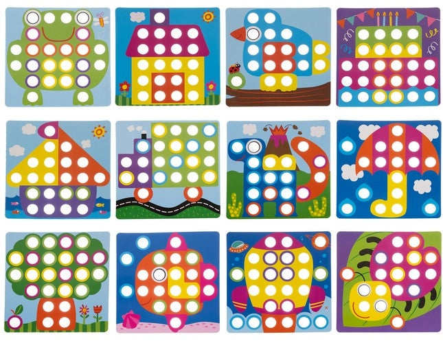 Educational puzzle - mosaic