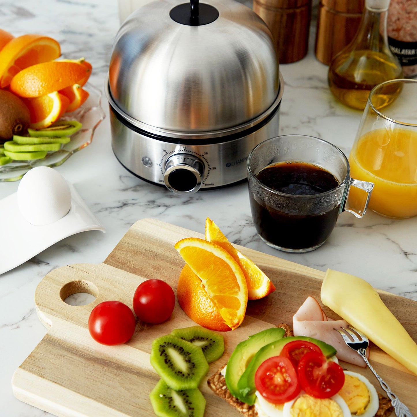 Egg Boiler Timer 7 Eggs EB600 Stainless