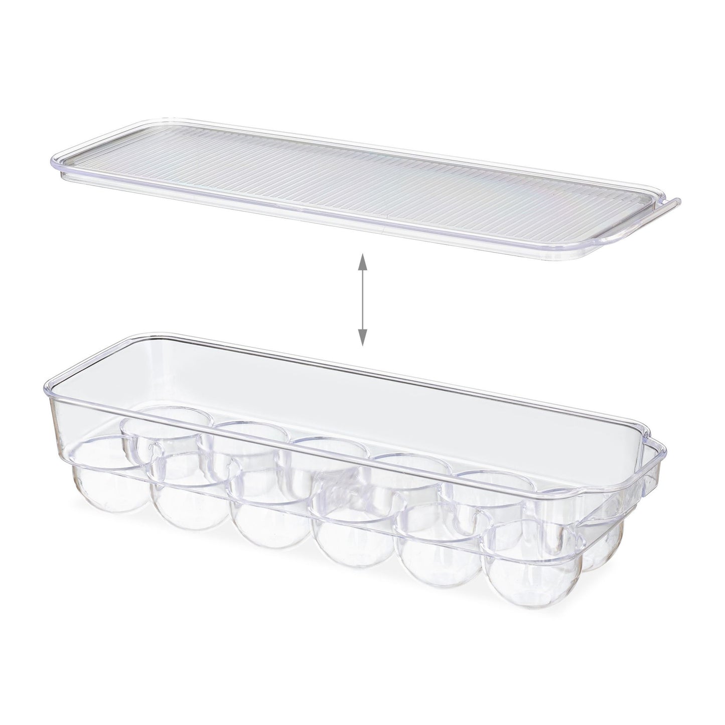 Egg box for the fridge, 12 eggs