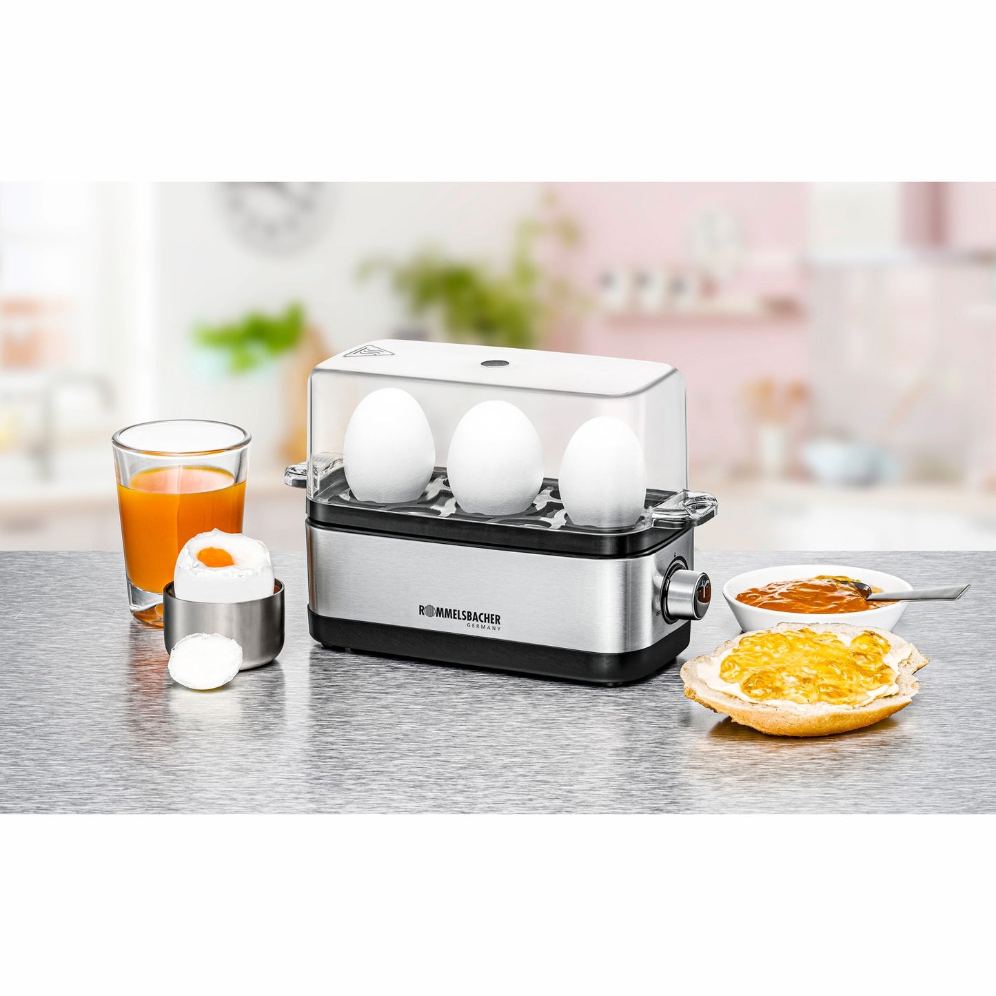 Egg cooker 3 eggs ER 300 Stainless steel
