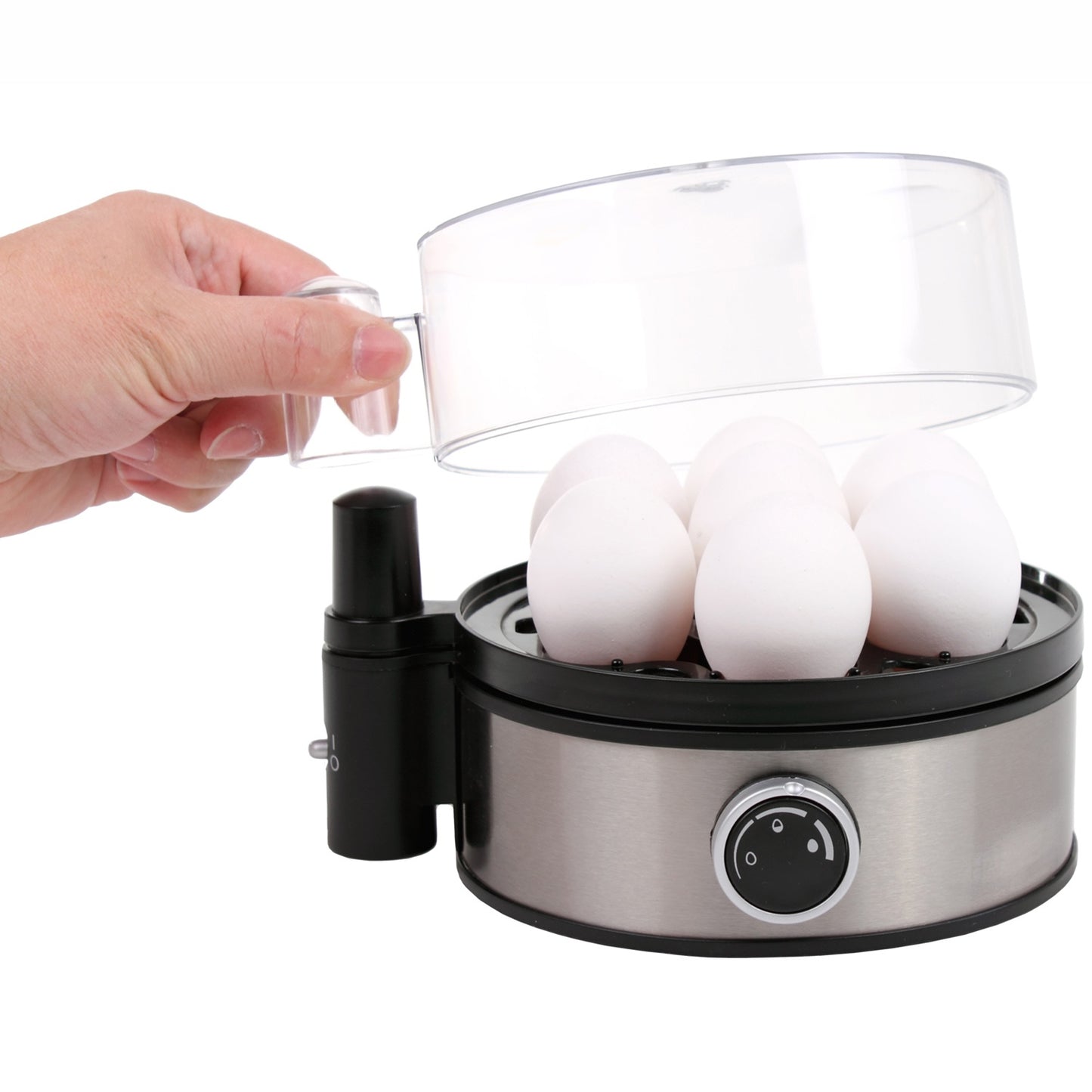 Egg cooker 7 eggs ER 400 Electronic with Stainless steel heating bowl