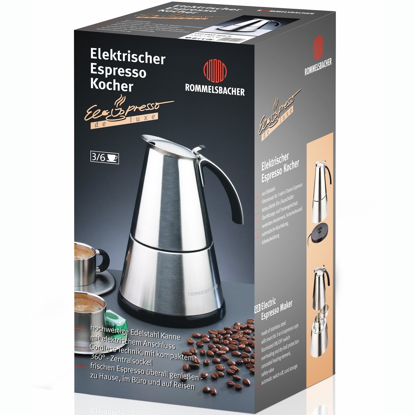 ElPresso Deluxe Suede Brewer EKO 366/E Stainless steel