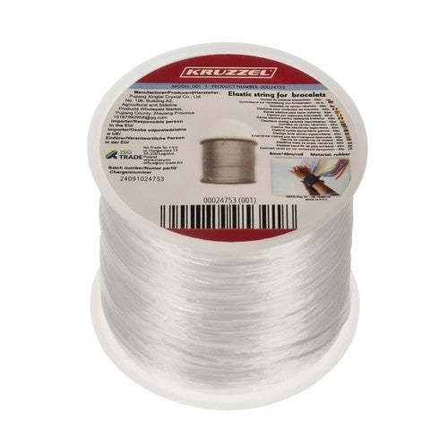 Elastic band for making bracelets - 40m Kruzzel 24753