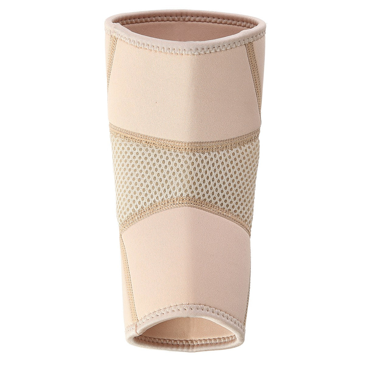 Elbow Support, Beige, Size M, Compression Sleeve