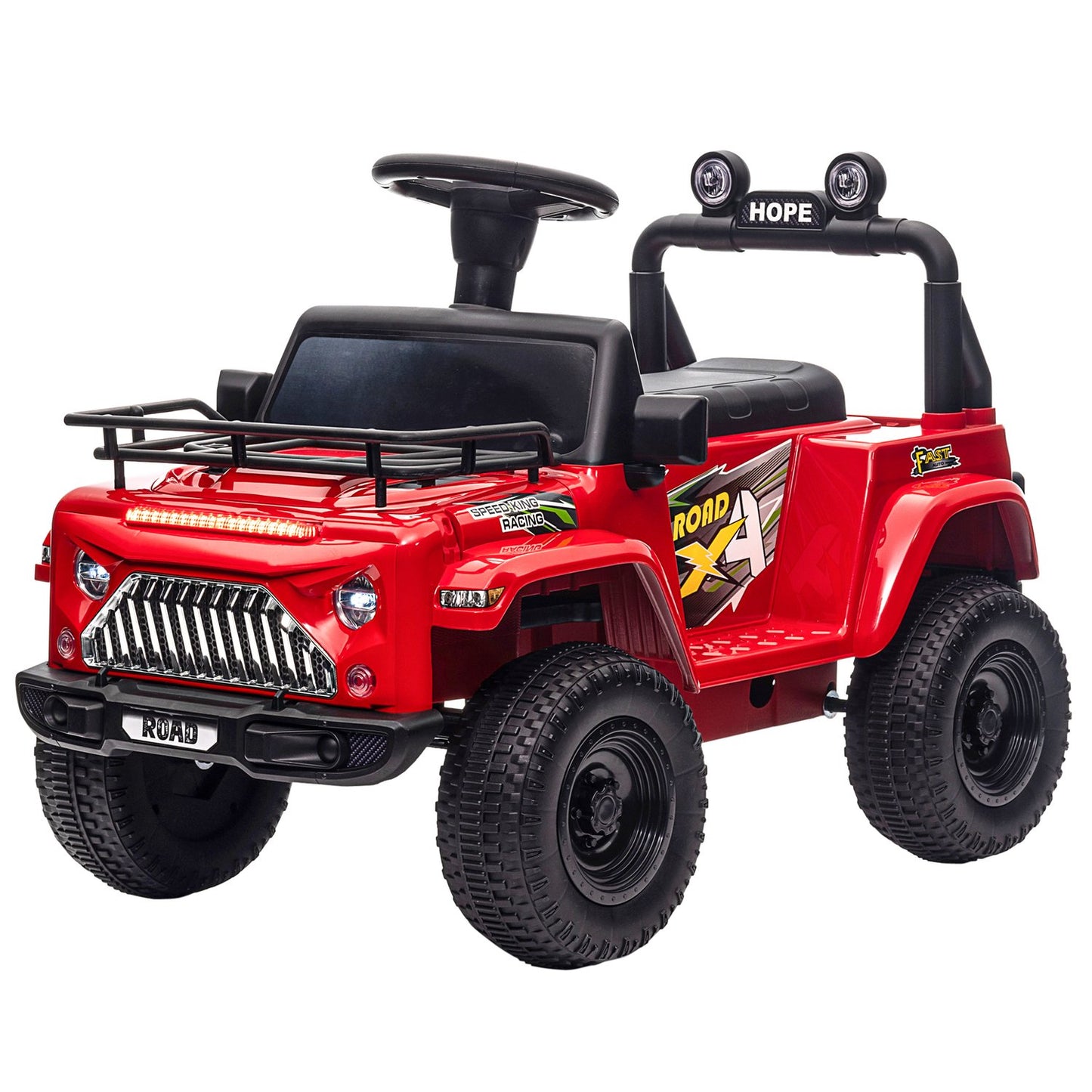 Electric children's car - off-road, music, lights, 3-5 years