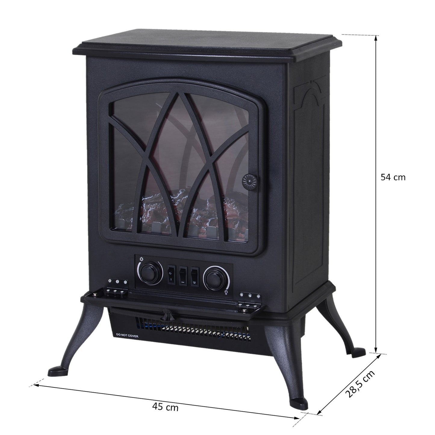 Electric wall stove – Efficient and stylish heating
