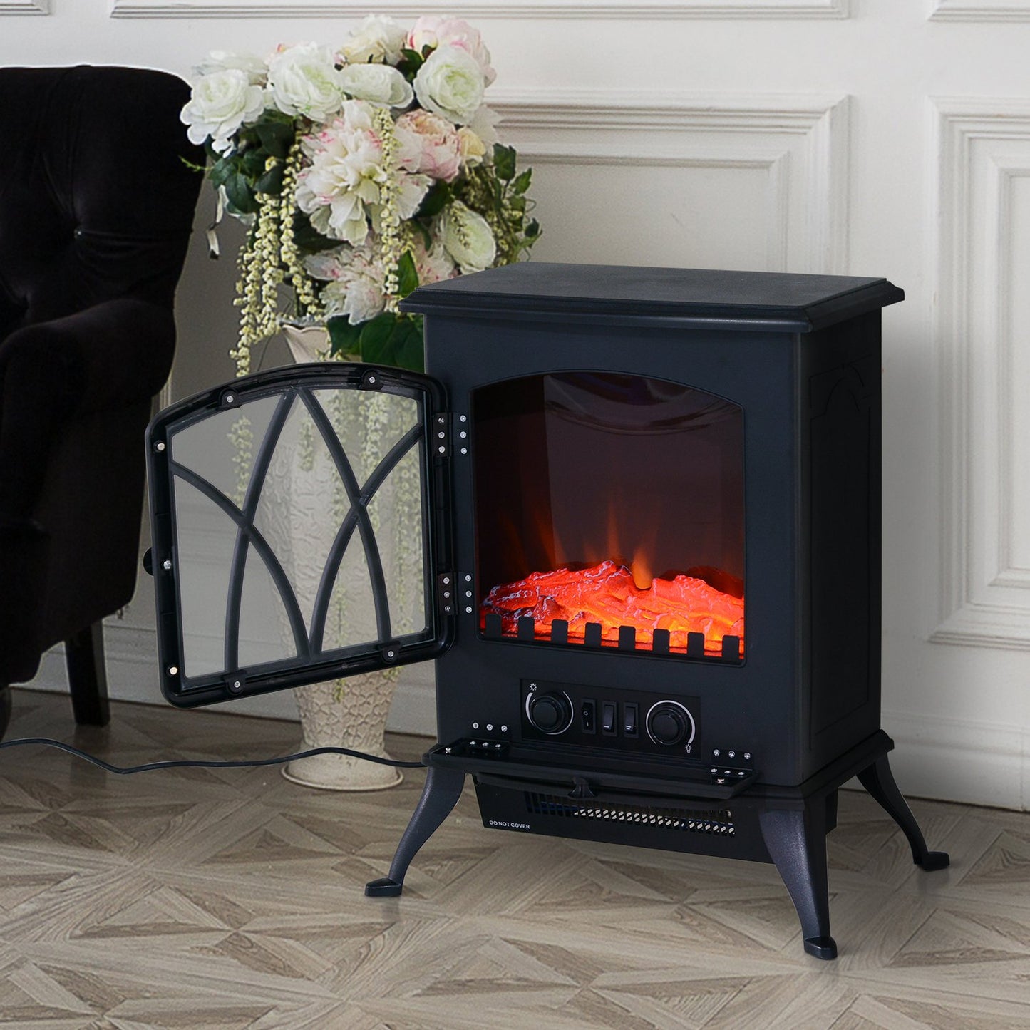 Electric wall stove – Efficient and stylish heating