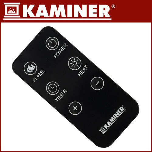 Electric Fireplace Heater, 2000W, Flame Effect, Remote Control
