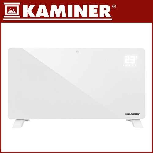Electric Glass Heater, 2500W, WiFi & Remote Control