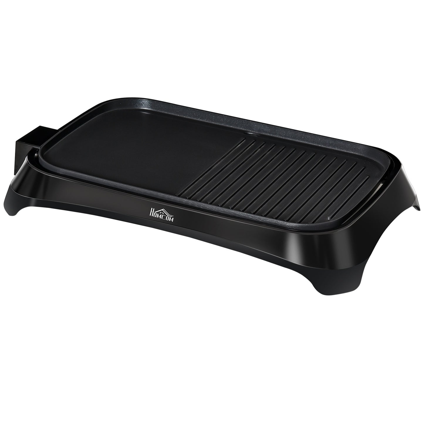 Electric grill, non-stick plate, adjustable thermostat, 1600W