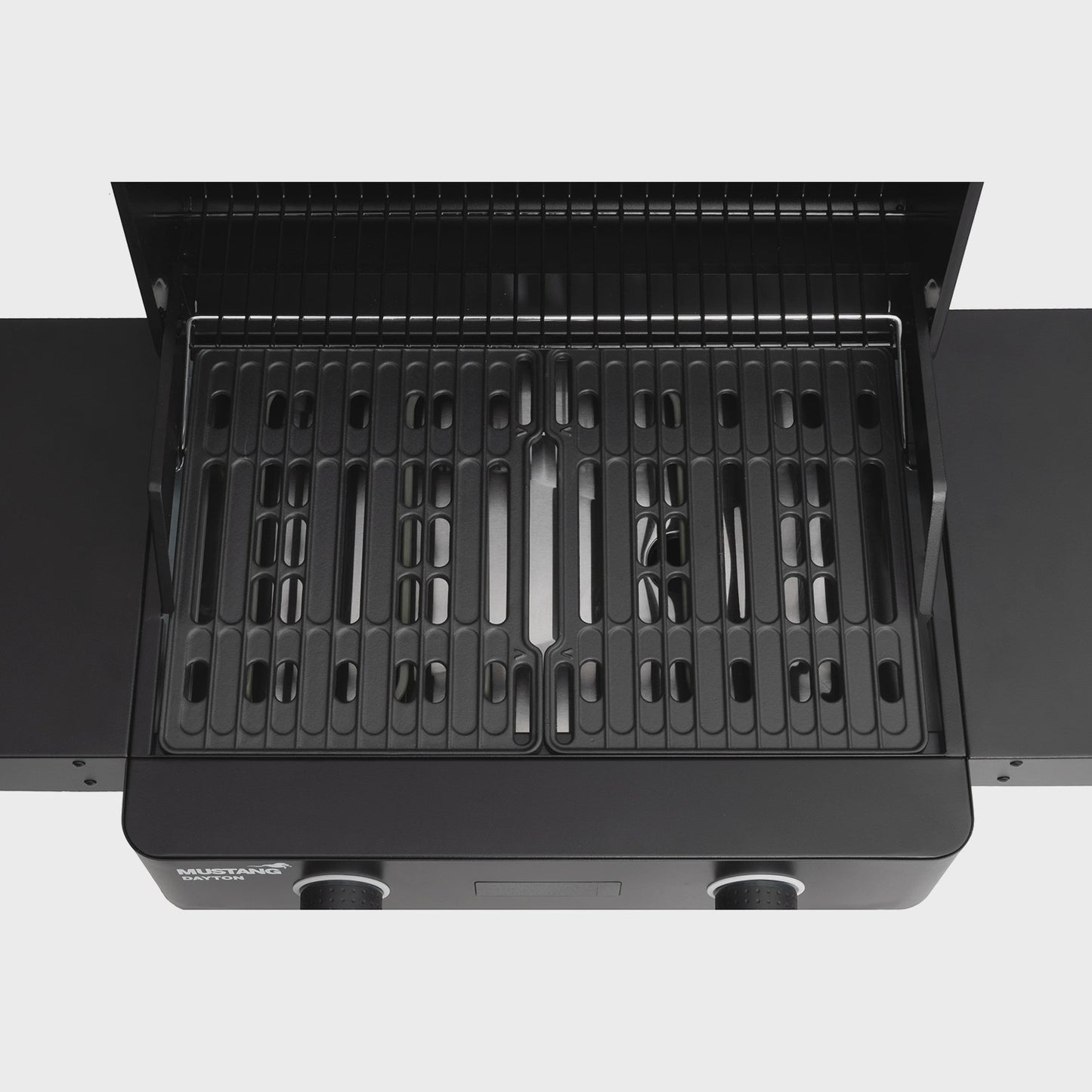 Electric Grill with Cart, Dual Heat Zones, 2300W