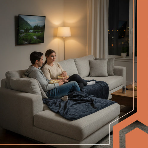 Electric Heated Blanket Mat, 180x130cm, 6 Modes, Remote