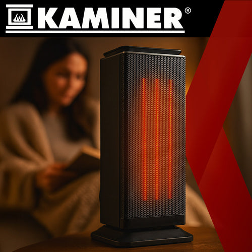 Electric Heater, 2000W PTC Ceramic, Remote Control