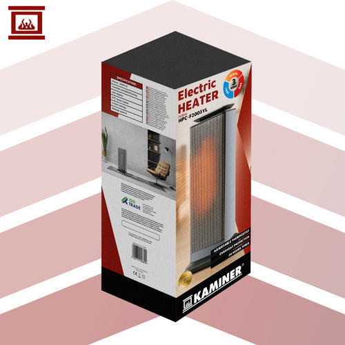 Electric Heater, 2000W PTC Ceramic, Remote Control