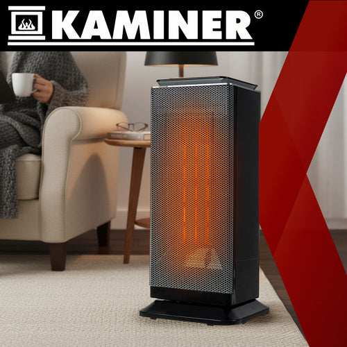 Electric Heater, 2000W PTC Ceramic, Remote Control