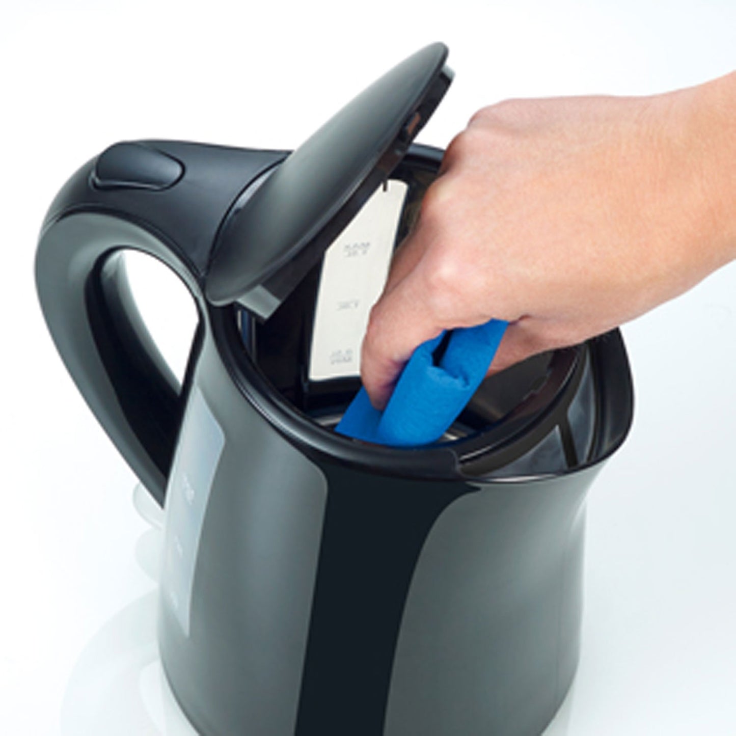 Electric Kettle, 1.5L, 2200W, Black, Hidden Element
