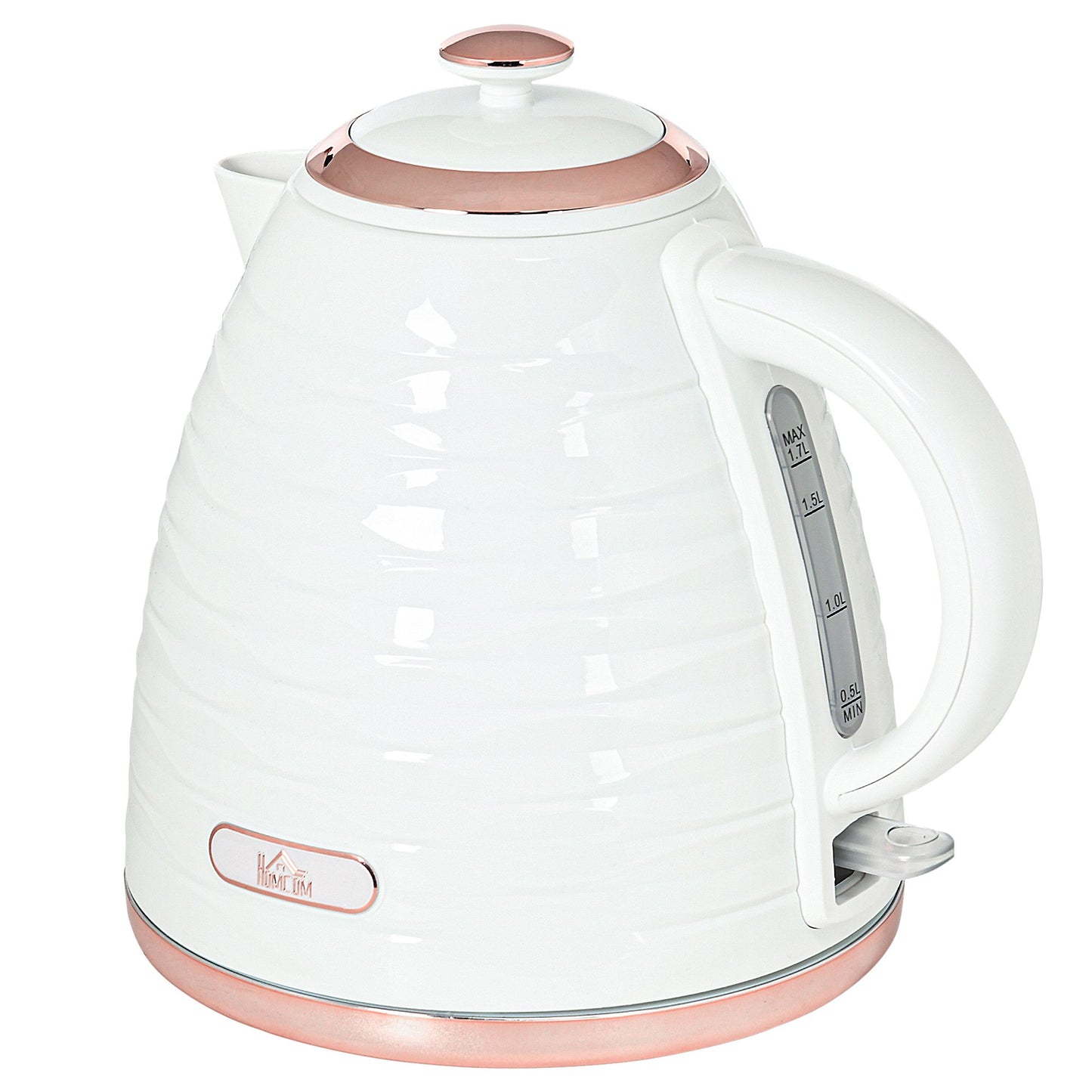 Electric Kettle 1.7L, 2200W, Fast Boil, Removable Filter