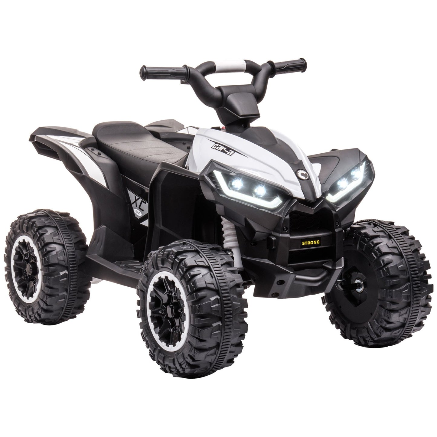 Electric Quad Bike for Kids, 12V, USB & MP3, Ages 3-5, 1.5-3 km/h