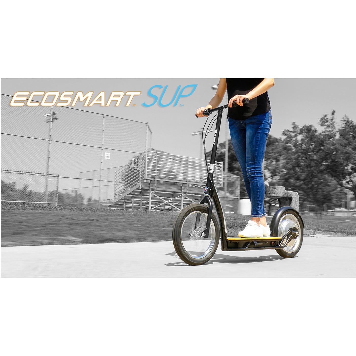 Electric Scooter 350W, 16"" Wheels, Bamboo Deck, 25km/h