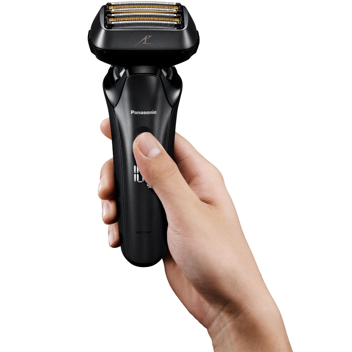 Electric Shaver, 6-Blade Wet & Dry, Stainless Steel