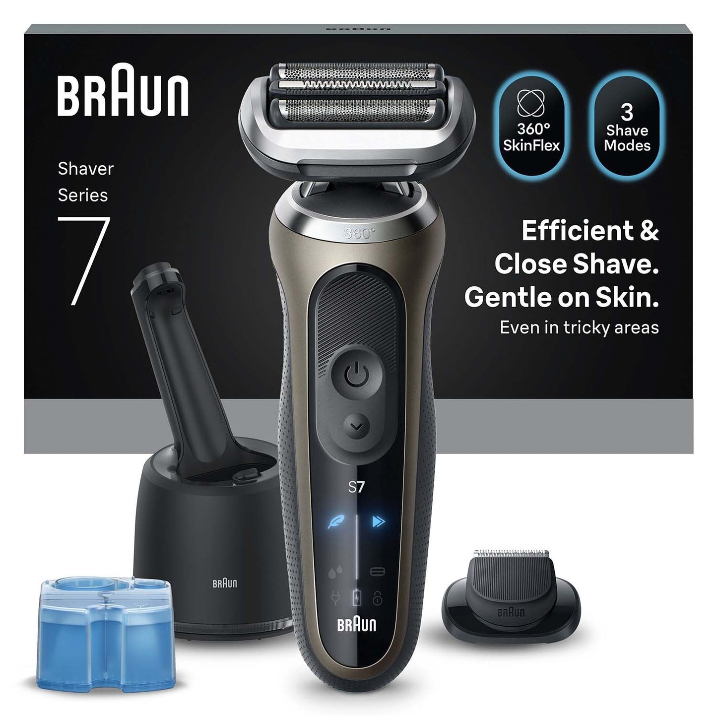 Electric Shaver Series 7, Wet & Dry, Rechargeable