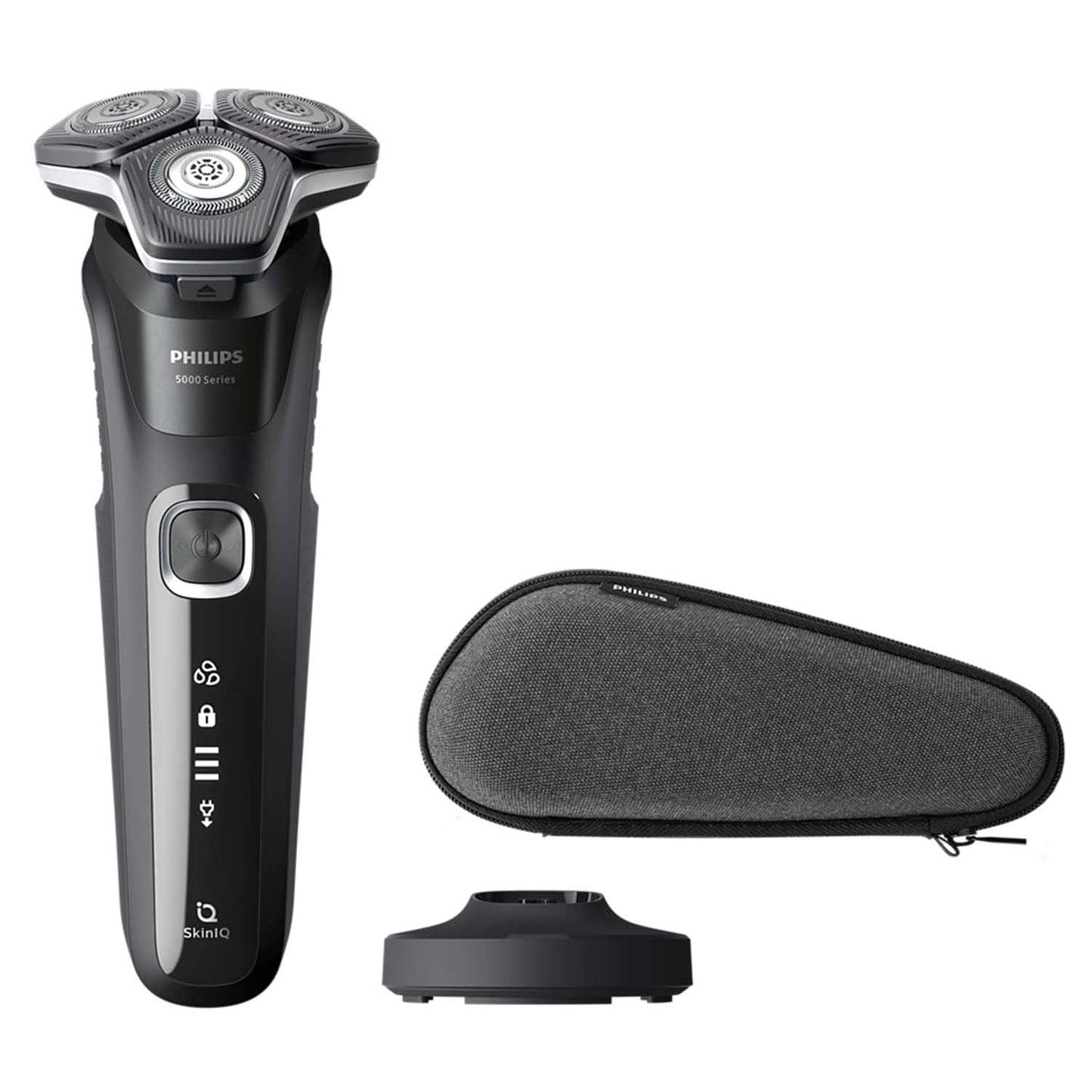 Electric Shaver with SkinIQ, Wet & Dry Use, 60-Min Runtime