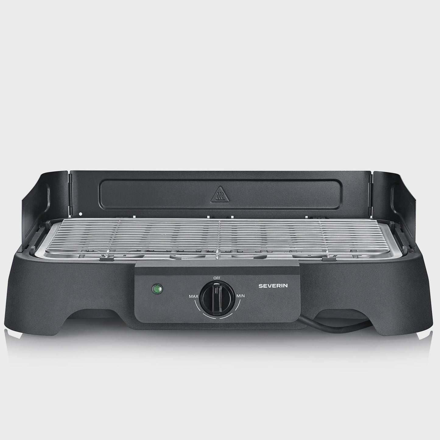 Electric Tabletop BBQ Grill with Stainless Steel Grate