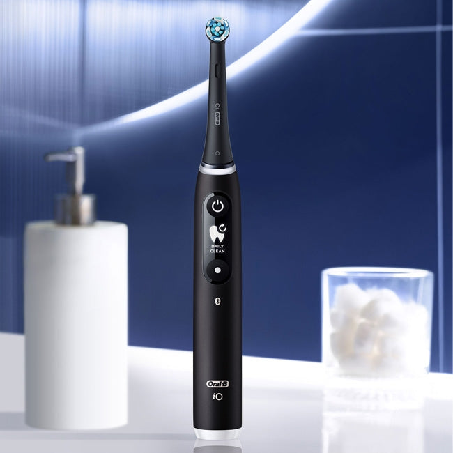 Electric Toothbrush iO6, Black/Light Rose, 3 Brush Heads