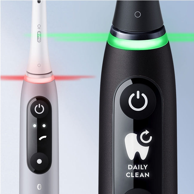 Electric Toothbrush iO6, Black/Light Rose, 3 Brush Heads