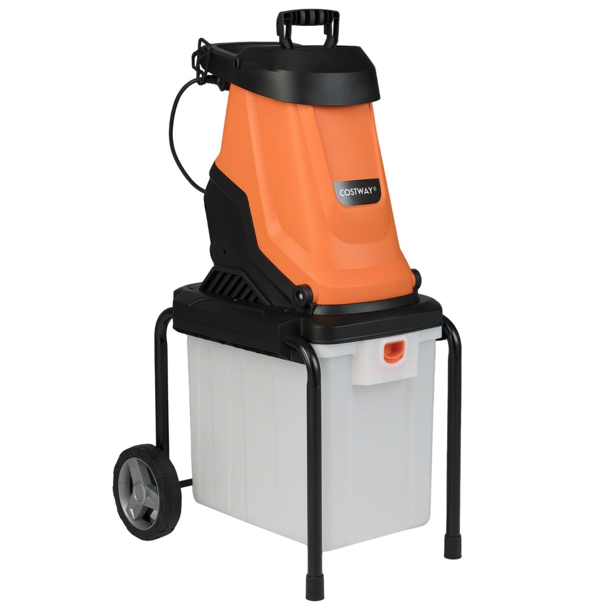 Electric Wood Chipper, 2800W, 50L Collection Bin, 45mm Capacity