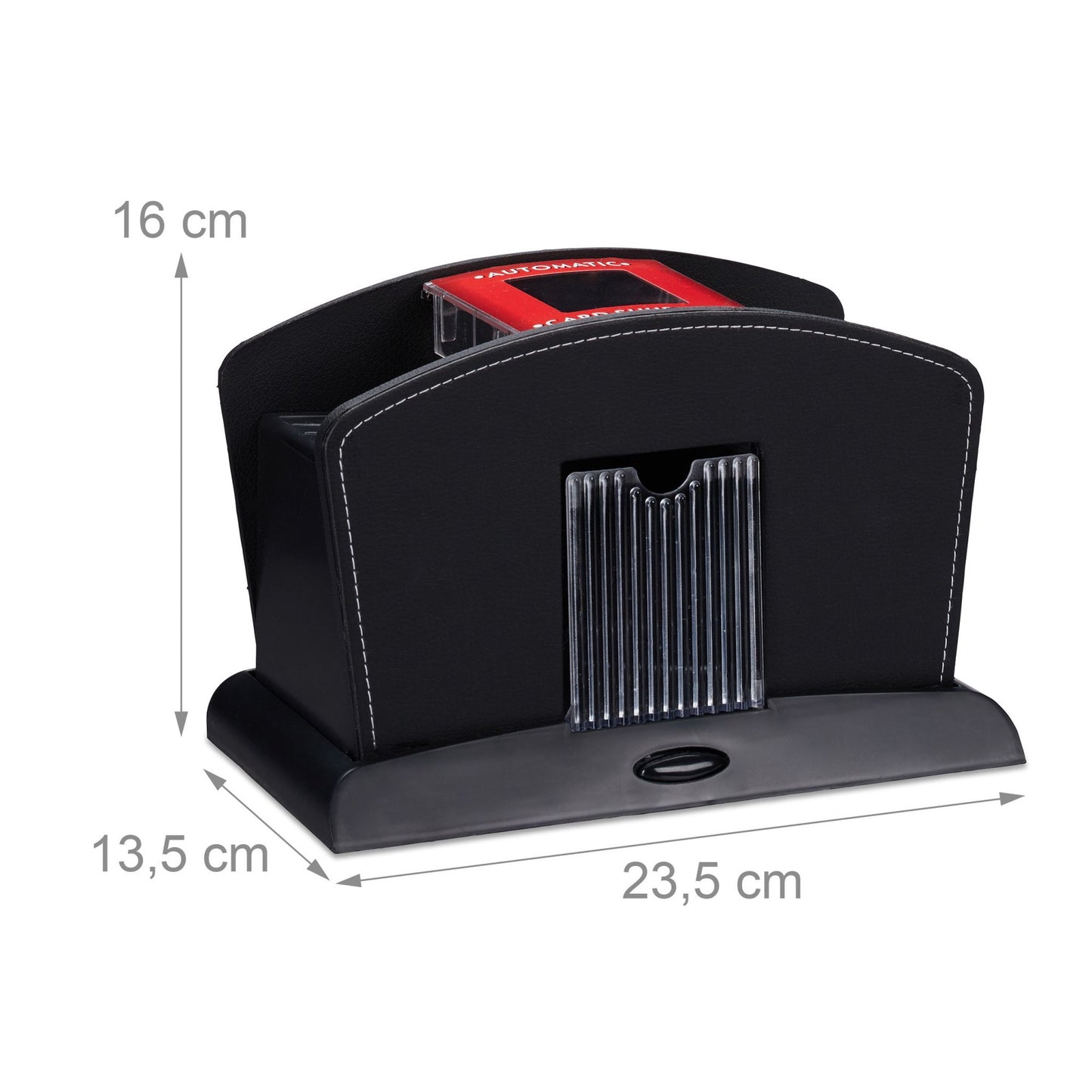 Electric card shuffler for 4 decks