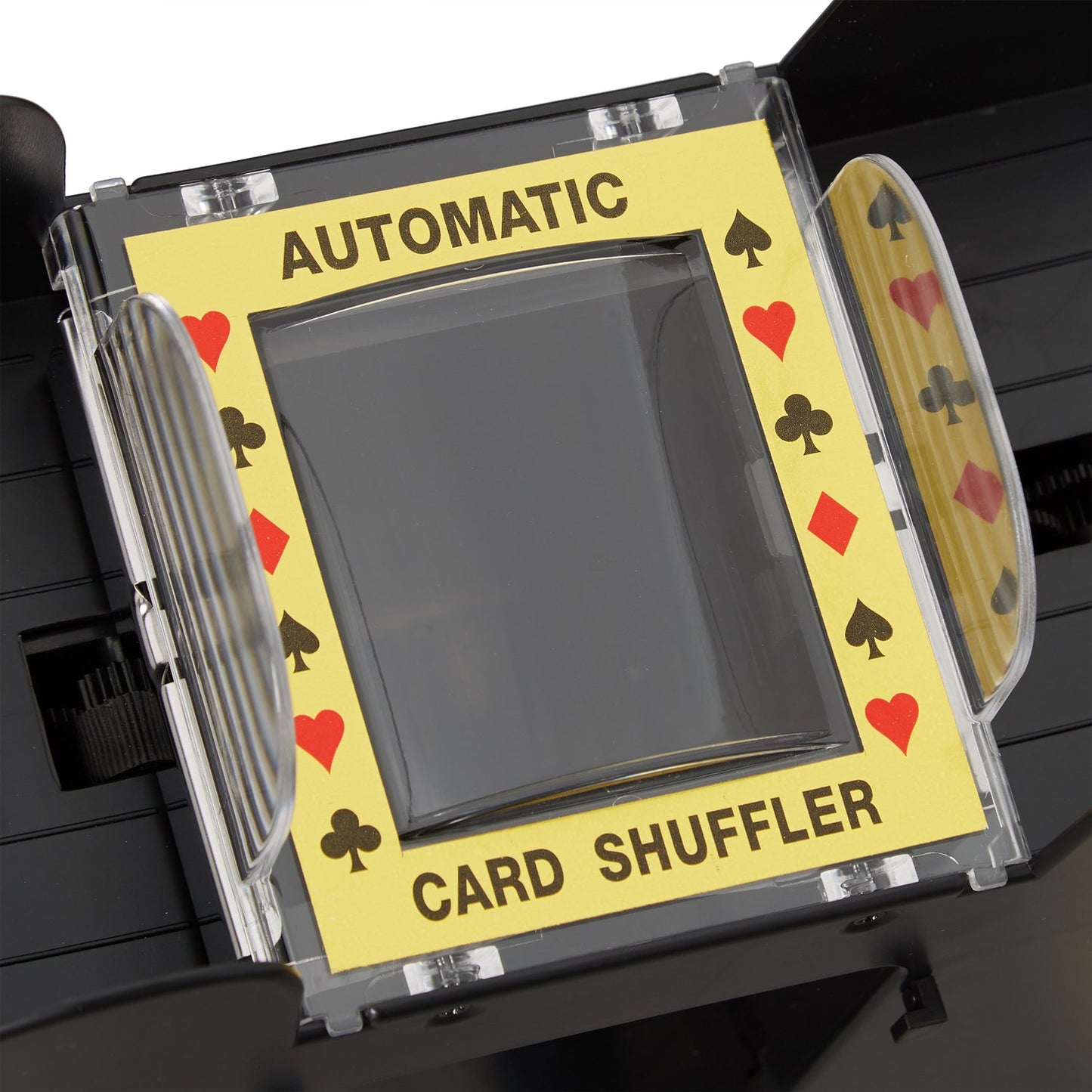 Electric card shuffler for 6 decks