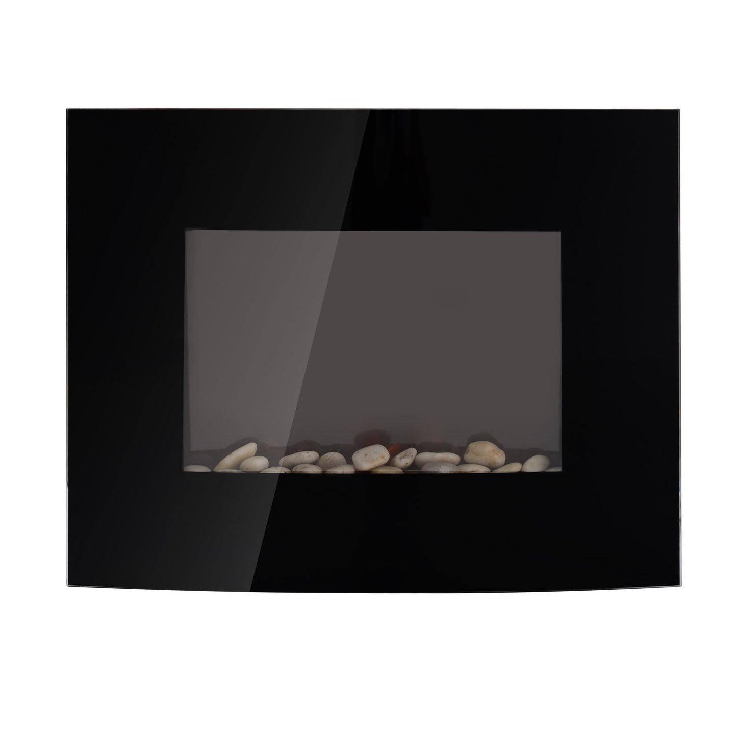 Electric stove, 2 power levels, black stainless steel