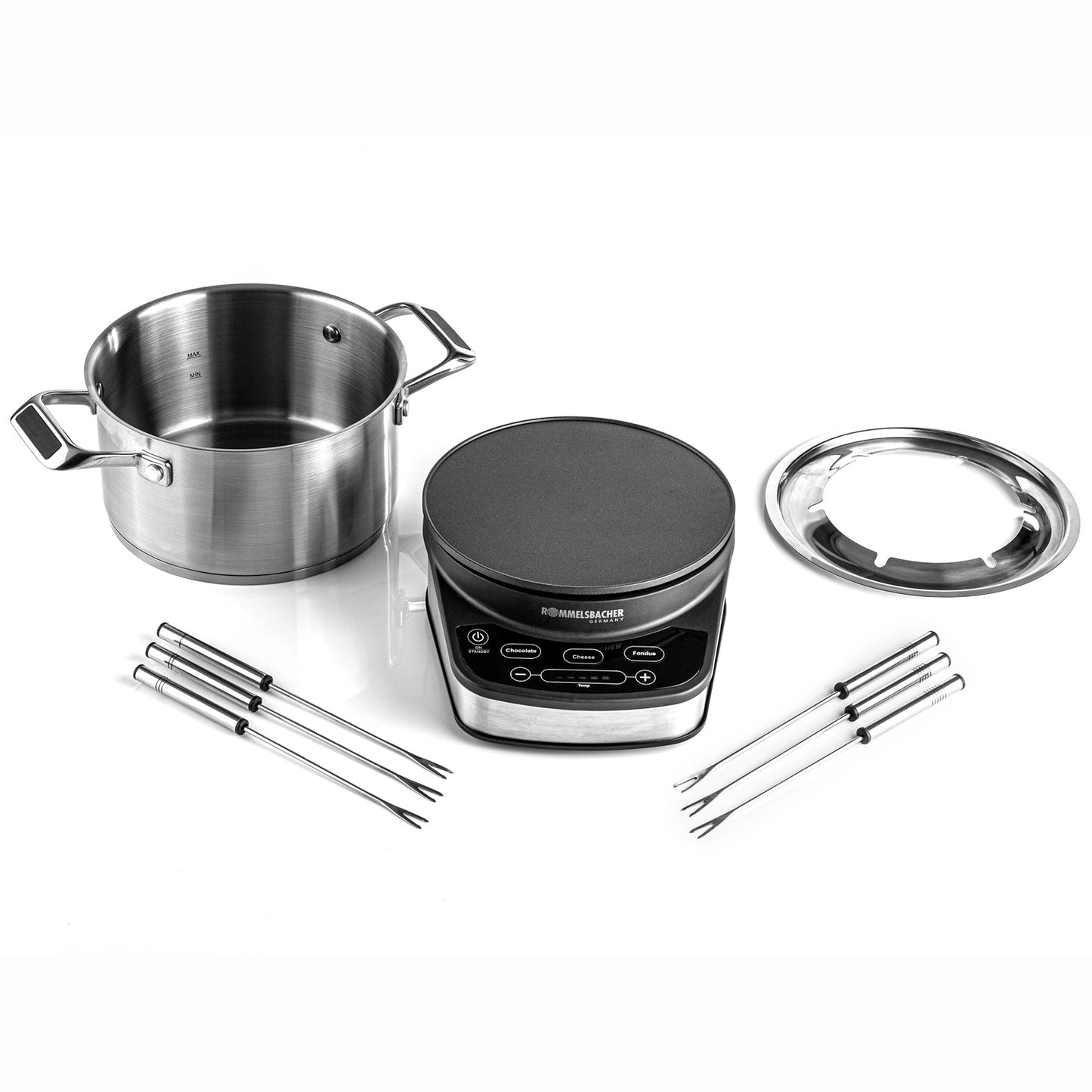 Electric fondue F 1200 2.5l 1200W Touch control