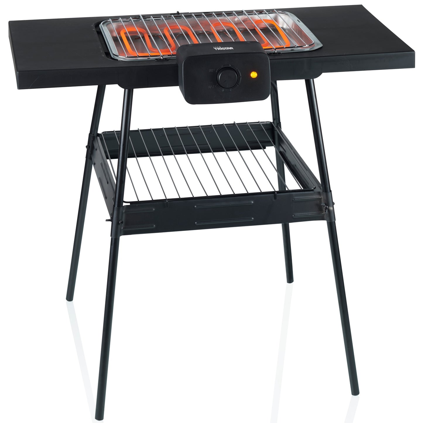 Electric grill with stand BQ-2870 incl. Side table